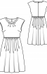 Сукня відрізна з пишною спідницею - фото 3