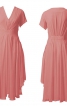 Платье приталенное с асимметричным низом - фото 2