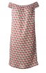 Сукня з вирізом кармен і кишенями у швах - фото 2