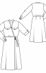Платье с элементами рубашечного кроя - фото 3