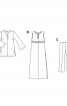 Сукня максі з паноксамиту - фото 4