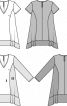 Туніка А-силуету з асиметричним низом - фото 3