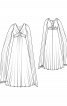 Сукня вечірня силуету ампір - фото 3