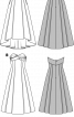 Сукня-бюстьє із розкльшеною спідницею - фото 3