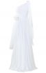 Сукня весільна асиметричного крою зі шлейфом - фото 2