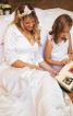 Сукня весільна силуету ампір і з глибоким вирізом - фото 1