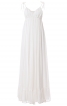 Сукня максі силуету ампір на бретелях-спагеті - фото 2
