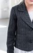 Жакет однобортный с накладными карманами - фото 5