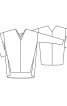 Пуловер с удлиненной спинкой - фото 3