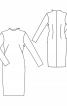 Сукня із суцільнокроєним коміром - фото 3
