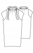 Сукня із суцільнокроєним коміром-стійкою - фото 3