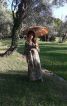 Шовкова сукня широкого крою з поясом обі - фото 1