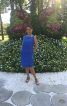 Blue dress - фото 1