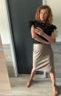 Leather skirt - фото 4