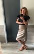 Leather skirt - фото 1
