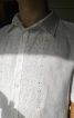 Вишита чоловіча сорочка з короткими рукавами та боковими розрізами - фото 2