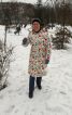 Куртка "Квіти на снігу" - фото 7