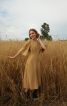 Сукня в пшеничних тонах - фото 1