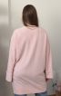 Рожевий оверсайз кардиган - фото 2