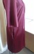 Сукня з пластроном кольору марсала - фото 3