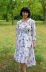Сукня-сорочка з міні-шлейфом - фото 4