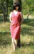 Сукня червона - вінтаж 1965 - фото 1