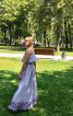 Сарафан (сукня максі з воланом на ліфі) - фото 4