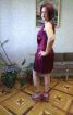 Сукня бордо - фото 6