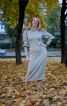 Сукня з трикотажного полотна - фото 1