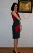Чорно-червона сукня - фото 3