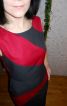 Чорно-червона сукня - фото 2