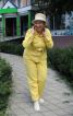 Жовтий бавовняний жакет - фото 2