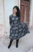 Сукня в хризантемах - фото 1