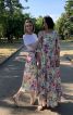 Квітковий familylook (сукня та спідниця) "Стань моделлю для новорічної обкладинки Burda Style!" - фото 2