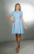 Блакитна дівоча сукня - фото 1