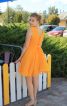 Бірюзова & жовта сукня - фото 9
