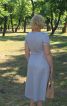 Перлинно-сіра сукня - фото 6