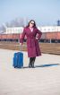 Пальто марсала.  - фото 4